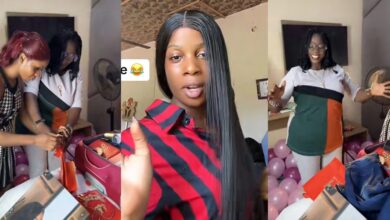 Nigerian lady gifts mother 24 presents on her birthday for being her mom for 24 years