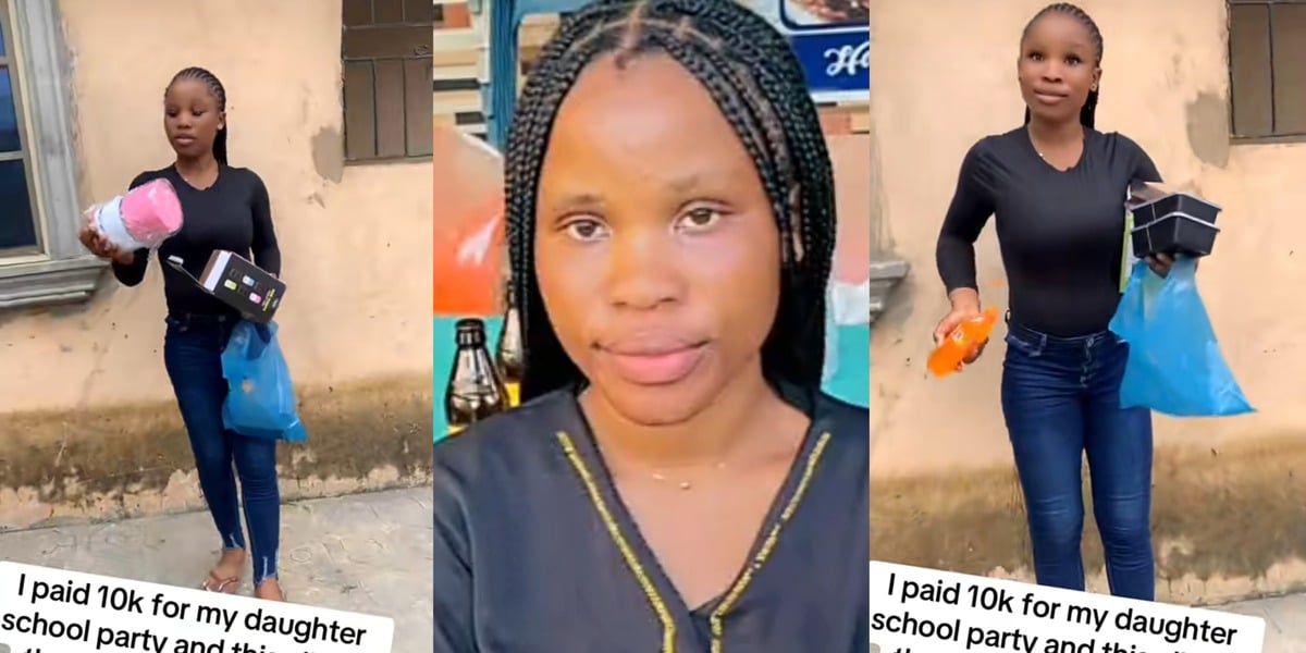 Nigerian mother slams school for ₦2k gift, small rice for daughter at graduation party despite paying ₦10k