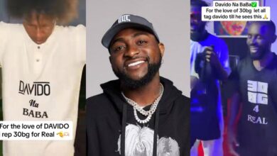 Davido's devoted fans unveil 'Davido Na Baba' and '30BG 4 Real' shirts, compose sweet song for singer