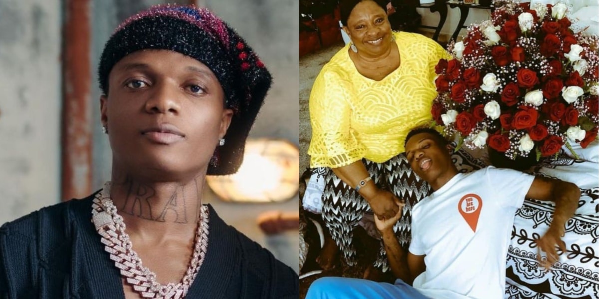 Wizkid celebrates mother on her first posthumous birthday