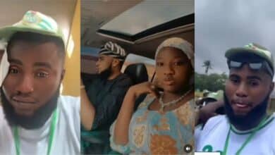 Ecstatic lady shares how husband updates her with videos from NYSC camp