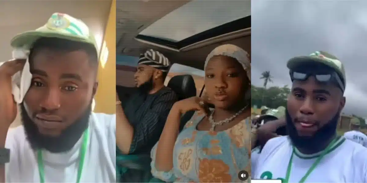 Ecstatic lady shares how husband updates her with videos from NYSC camp