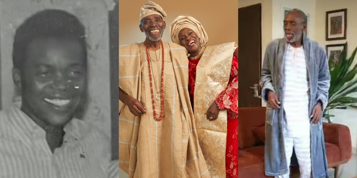 Joke Silva celebrates husband, Olu Jacobs on his 82nd birthday