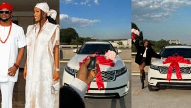 Rudeboy gifts his wife, Ivy Ifeoma brand new Range Rover