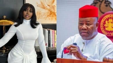 Wanneka debunks allegations of being one of Godswill Akpabio's side chics