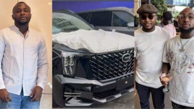 Ubi Franklin pens appreciation to Davido as he receives new car worth N68 million