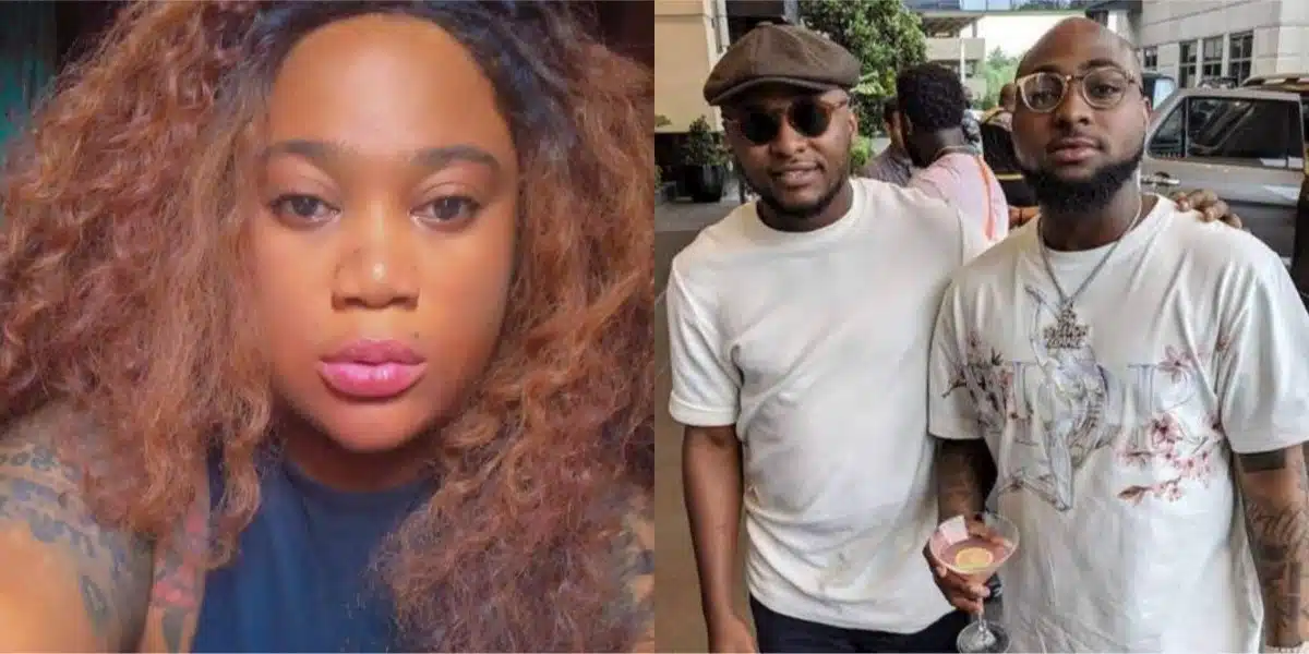 Esther Nwachukwu shades Davido for buying new car for Ubi Franklin