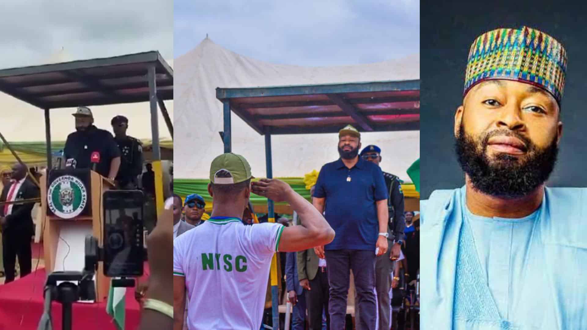 Moment Niger State governor announces N200K bonus for each corper serving in the state