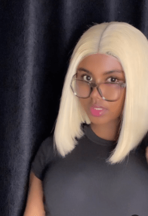 Lady shares ex-boyfriend's reaction after she sent him video of N200K wig she bought