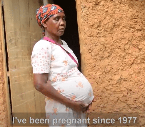 Meet 70-year-old grandma pregnant for 45 years