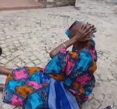 Nigerian grandma's emotional reaction to seeing grandson's house for the first time goes viral