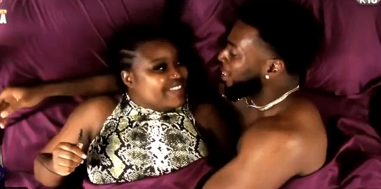 BBNAIJA Season 9: ZinWe pair shares first kiss, video trends