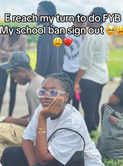 Final-year student laments bitterly as her school bans sign-out activities during her graduation