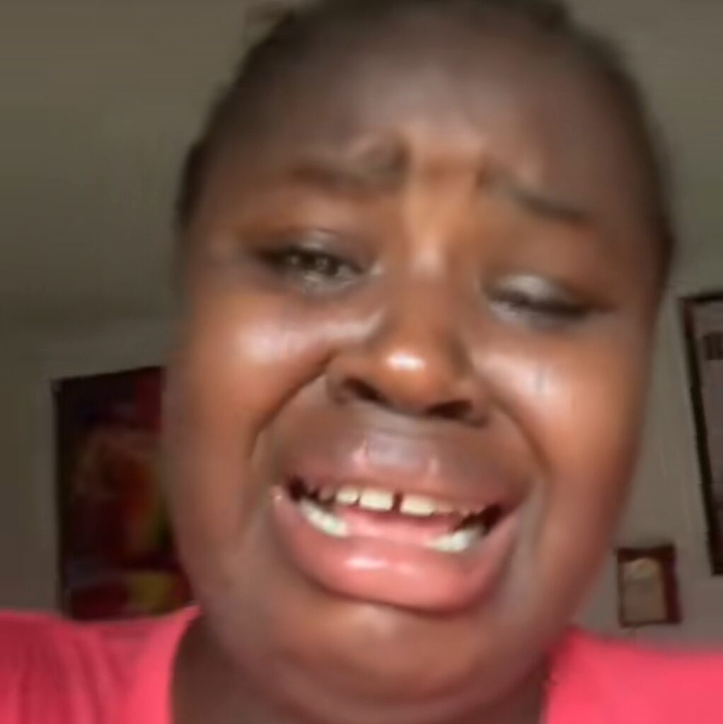 Woman bursts into tears on TikTok, says she wishes to marry