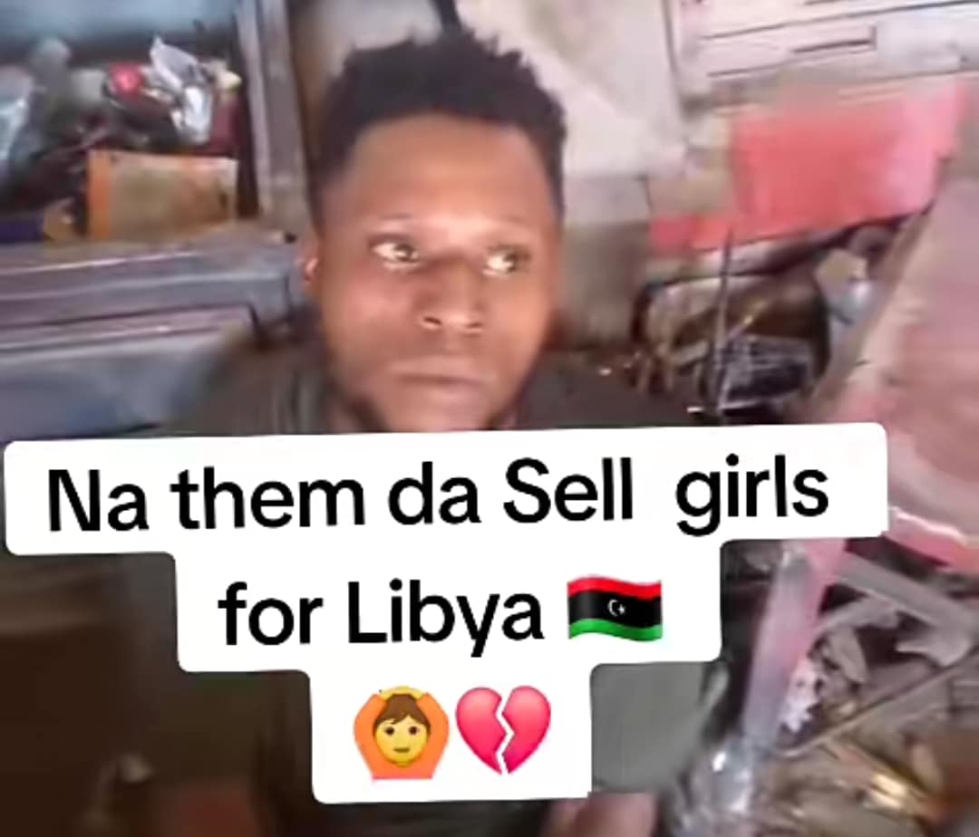 Nigerian man caught red-handed in Libya, admits to buying girls for 70 dinars and selling for 4,500