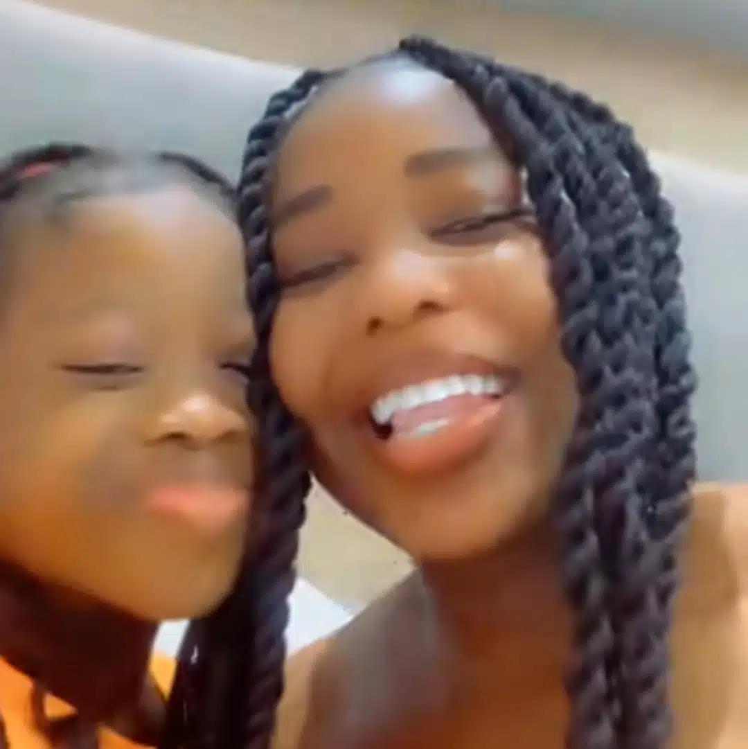 Nigerian lady shares embarrassing video as she admits not knowing answers to niece's school assignment