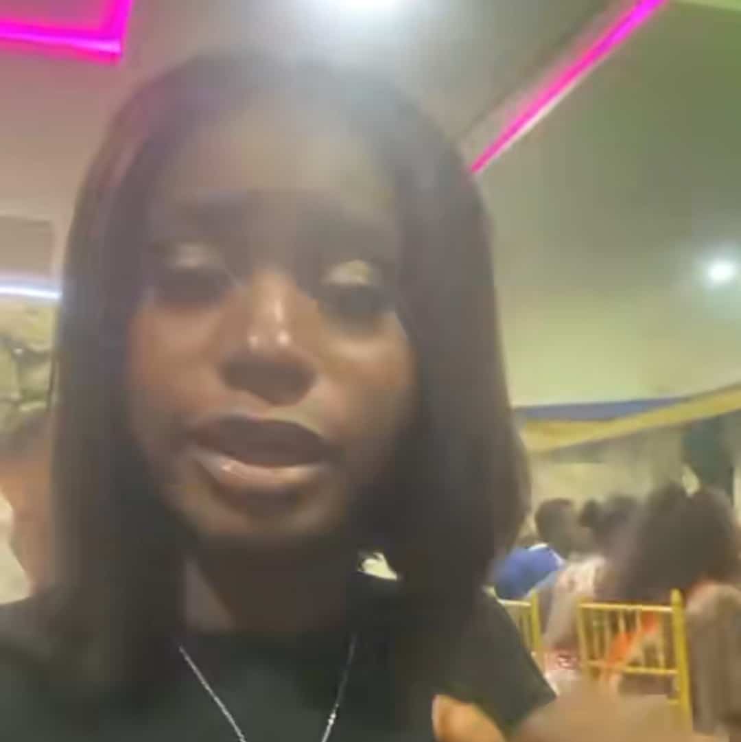 Nigerian lady expresses shock as father clips her nails during unannounced university visit