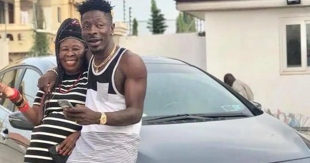 Shatta Wale's mother calls out son, claims that he abandoned her