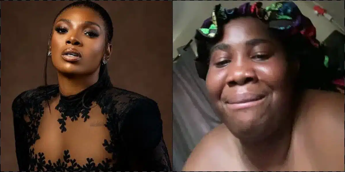 Lady blasted for asking fans to remember Annie Idibia in their prayers