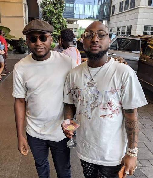 Davido and Ubi Franklin 