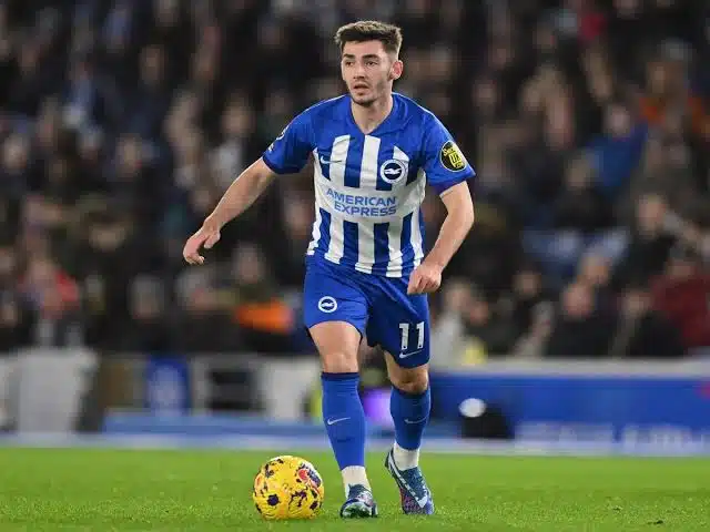 Napoli to improve offer for Brighton's Billy Gilmour