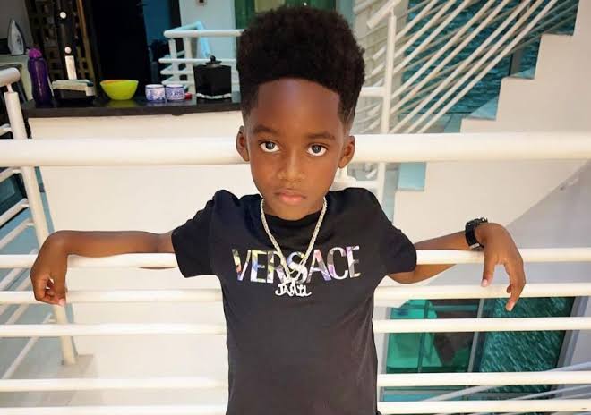 Tiwa Savage's son, Jamil, celebrates 9th birthday at Arsenal Stadium