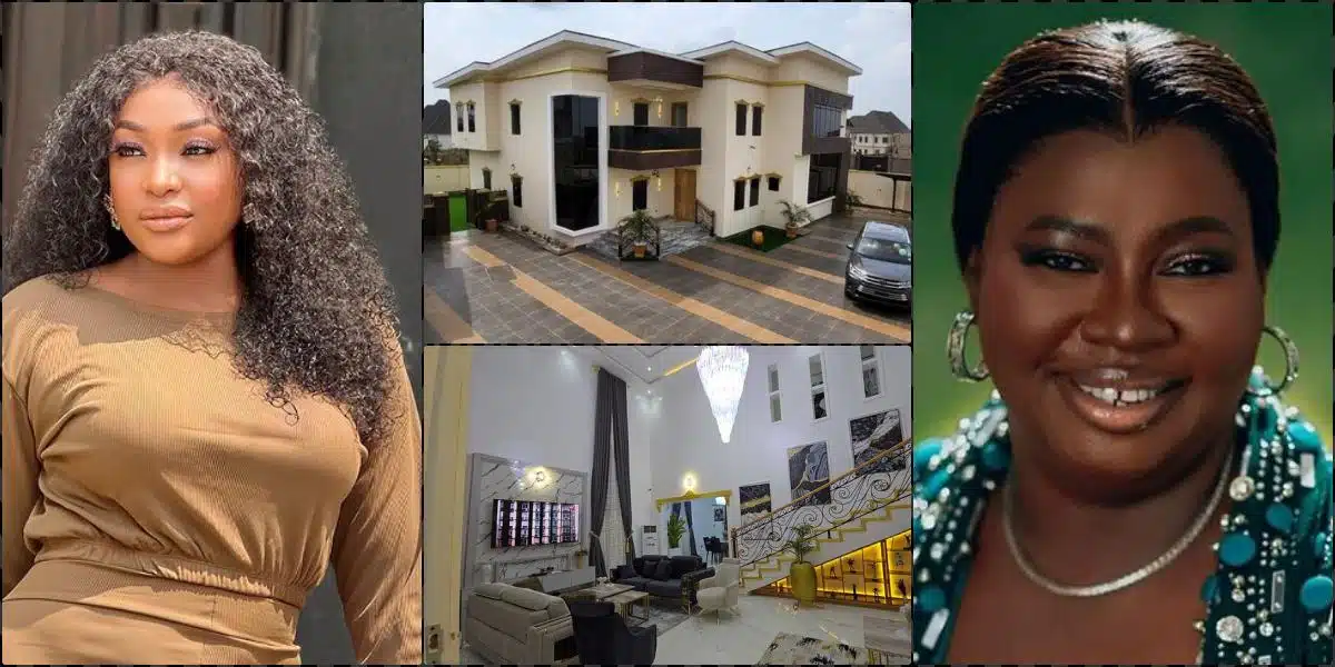 Lizzy Gold hails Uche Nancy as she acquires multi-million naira house