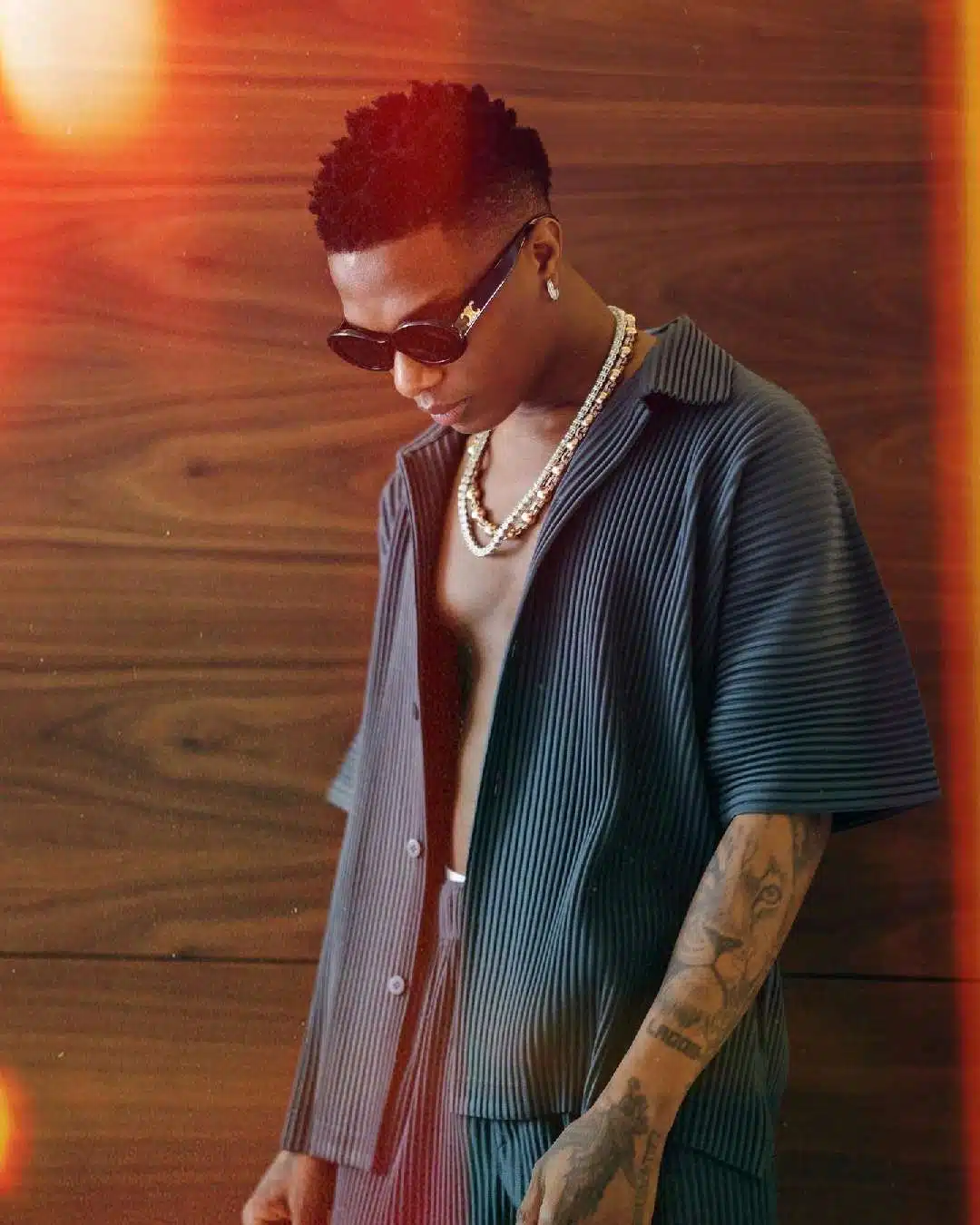 Alleged leaked chat between Wizkid and Lagos socialite causes buzz online 