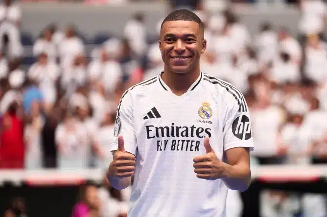 Mbappe to miss Real Madrid's pre-season despite being unveiled to 85,000 fans