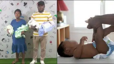 Man who welcomed quadruplets while trying for one last baby laments as they use up 105 diapers in 6 days