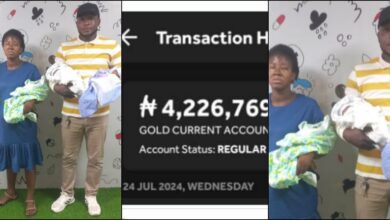Nigerians raise over N4M for man who cried out for help after welcoming quadruplets