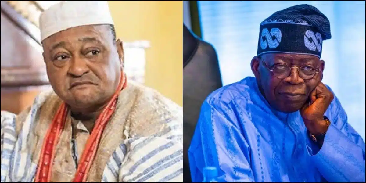 Veteran movie star, Jide Kosoko insists that President Bola Tinubu is doing very well, as he states that he doesn't regret voting for him.