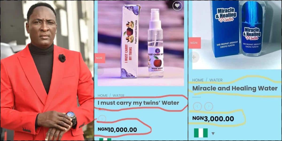 Mixed feeling's trail sales of Pastor Jeremiah Fufeyin's miracle water