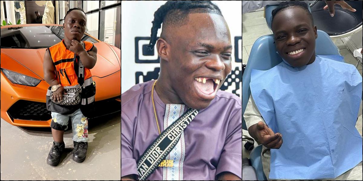 Shatta Bandle gets new look following dental surgery