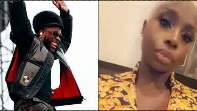 Burna Boy reacts unbothered to debt claims from Only Fans model