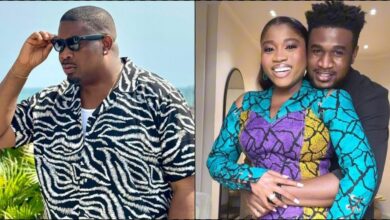 Don Jazzy craves 'love' in reaction to Veekee James, husband's lovey-dovey