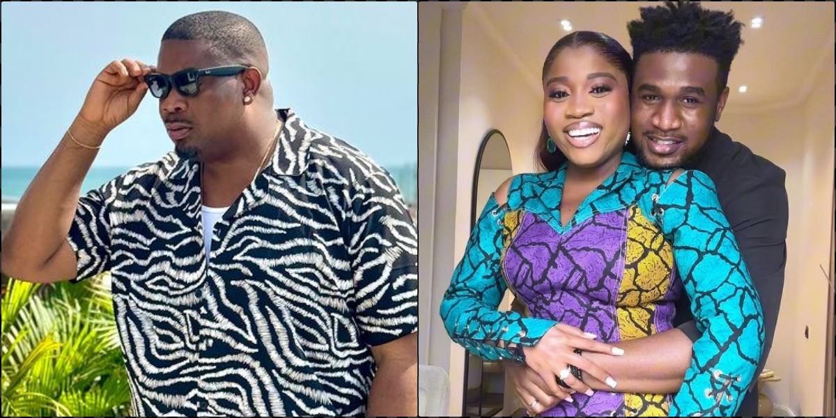 Don Jazzy craves 'love' in reaction to Veekee James, husband's lovey-dovey