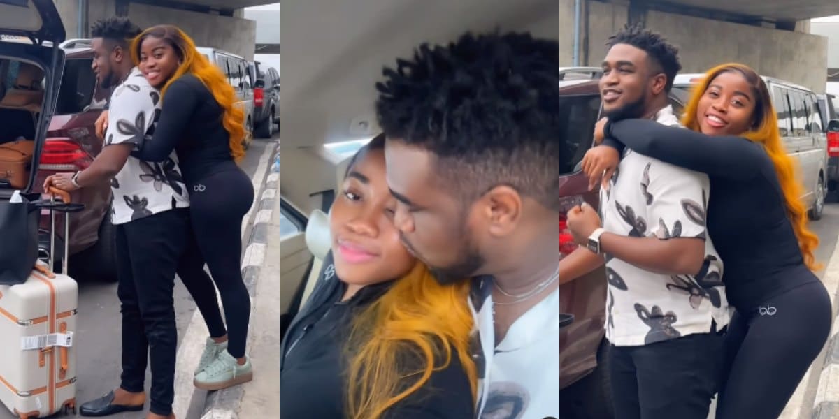 Veekee James shares adorable video amid dragging by netizens over public display of affection