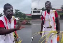 Nationwide Protest: Native doctor joins protesters, laments state of economy