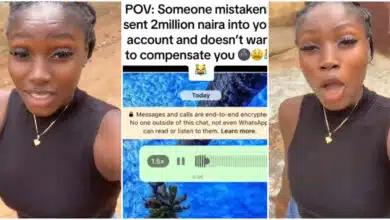 Student fumes after returning N2 million mistakenly sent to her by stranger without compensation