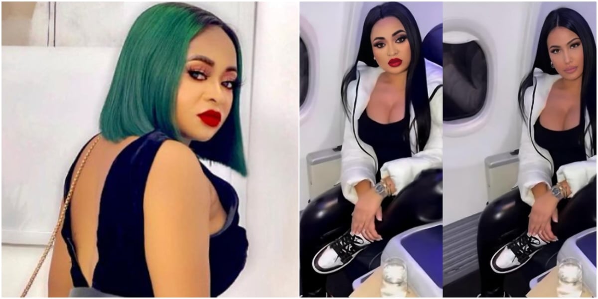 Nigerian actress dragged heavily online for photoshopping Iraqi influencer’s body into her birthday pics