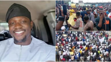 "End all protests now!" - VeryDarkMan pleads with Nigerians