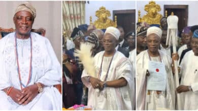 Ladoja officially crowned as ceremonial Oba for Olubadan throne