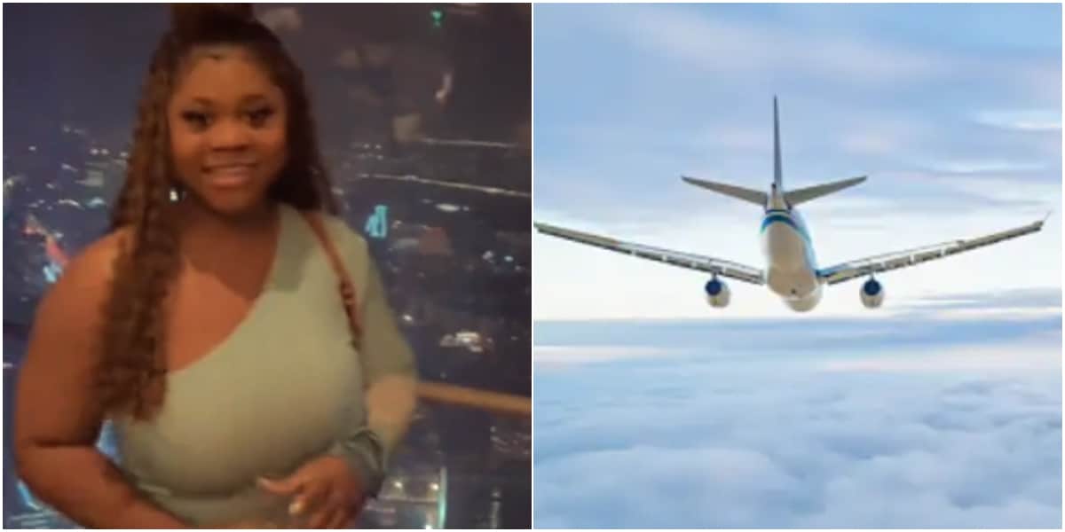 Nigerian lady secretly relocates to America after lying to family and friends that her Visa was rejected