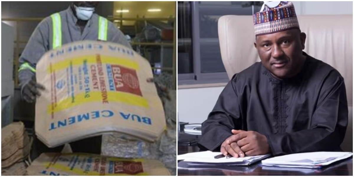 "We sold our cement at N3,500 per bag, but marketers were selling to Nigerians at N8,000 - BUA Chairman Rabiu