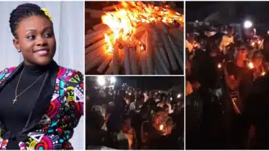 Touching video of Aduke Gold’s candlelight procession surfaces online