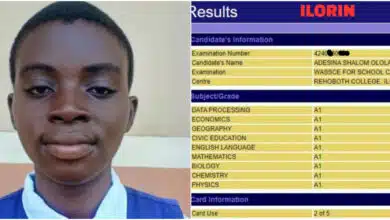 2023 WAEC best student receives N1 million cash gift