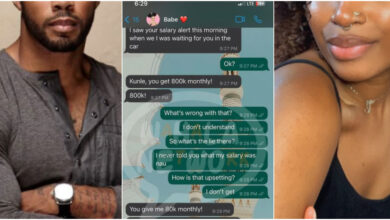 Man’s response to girlfriend demanding N250k monthly from his N800k salary goes viral