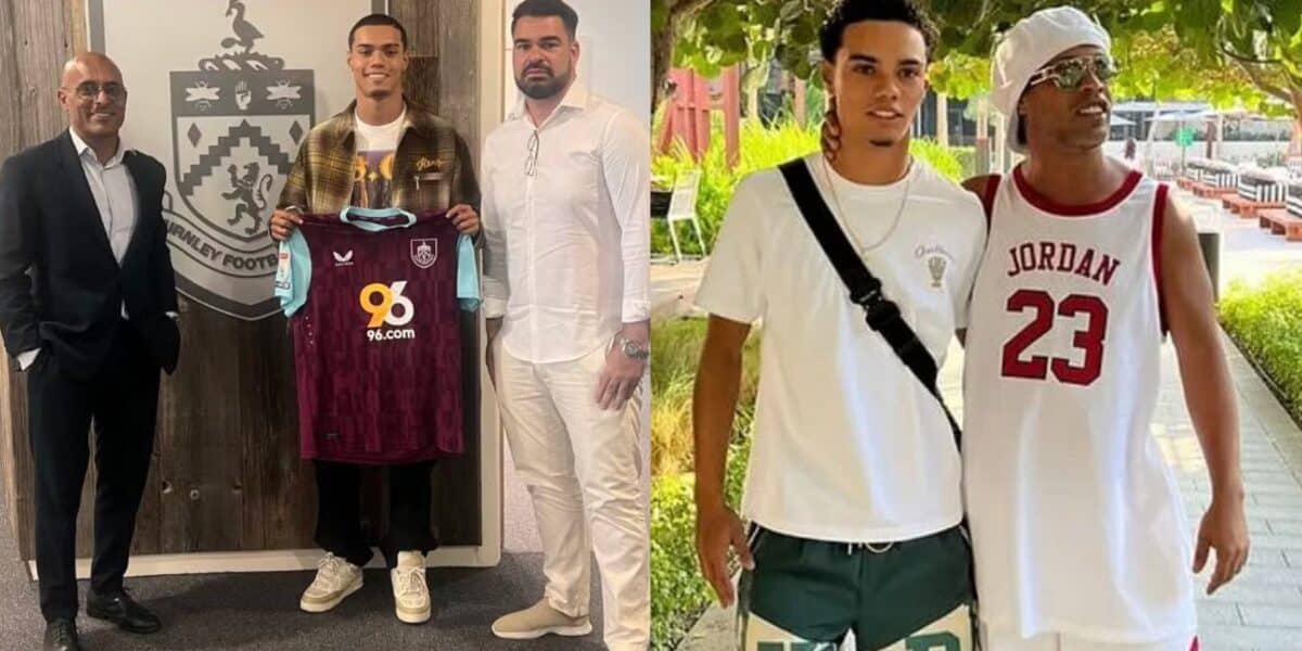 Ronaldinho's son Joao Mendes signs with Burnley