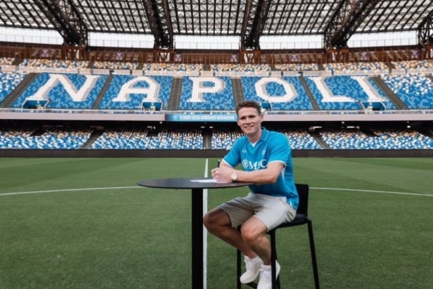 Confirmed: McTominay joins Napoli from Manchester United